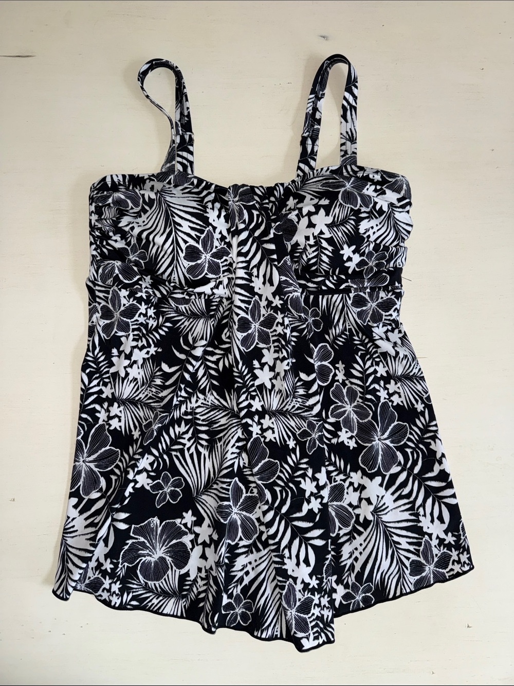 Kim Gravel Swimsuits for All Fly Away Tankini with 5” Boy Short sz 16 NEW